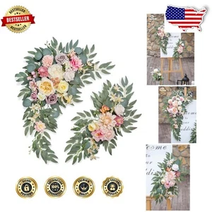 Rose finte resistenti fiori ad arco matrimonio - perfette per interni ed esterni - Foto 1 di 9