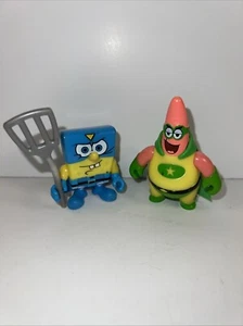 Bob Esponja y Patricio Superhéroe Exclusivo Paquete de 2 Fisher Price Imaginext *USADO* - Imagen 1 de 12