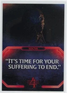 2023 Topps Zerocool Stranger Things Temporada 4 Citas Vecna #Q-9 - Imagen 1 de 2