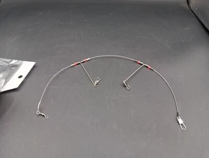 50PCS Wire Trace Leader Rig Stainless Steel 2 Arm Fishing Rigs Tackle Lure Sw... - Picture 1 of 2