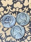 Click now to see the BUY IT NOW Price! 1944  P SILVER WAR JEFFERSON NICKEL  SET 3 