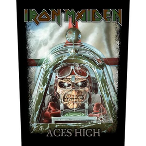 IRON MAIDEN RÜCKENAUFNÄHER BACKPATCH # 23 ACES HIGH 36x29cm AUFNÄHER PATCH FLICK - Bild 1 von 1