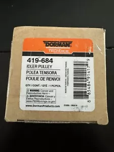 Dorman 419-684 Idler Pulley (Pulley Only) - Picture 1 of 1