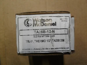 Trampa de vapor radiador Watson McDaniel TA25B-12-N 1/2" - Imagen 1 de 1