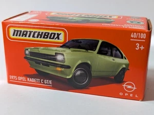 Matchbox 1975 Opel Kadett C GT/E 40/100 Die Cast Car Mattel New - Picture 1 of 6