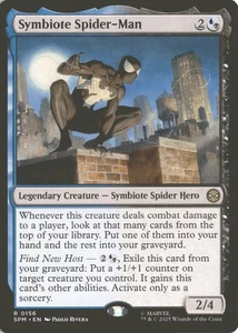 MTG Symbiote Spider-Man (0156) *Non-Foil* Base Rare Spider-Man SPM NM/MT - Picture 1 of 2