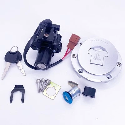 Ignition Switch Fuel Gas Cap Cover Lock Key Set For 2004-2022 Honda CBR1000RR SP Foto 1 de 4