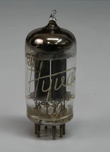 1 TUBO PLACA NEGRO HYVAC 12AU7 #K26 - Imagen 1 de 3