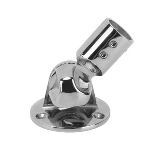 ZZ1 Marine Antenna Mount 22mm/0.9in 316 Stainless Steel Polishing Processing - Zdjęcie 1 z 12