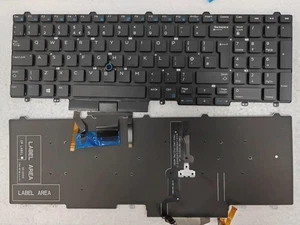 UK Backlit Keyboard for Dell Precision 3510 3520 7510 7520 7710 7720  - Afbeelding 1 van 1
