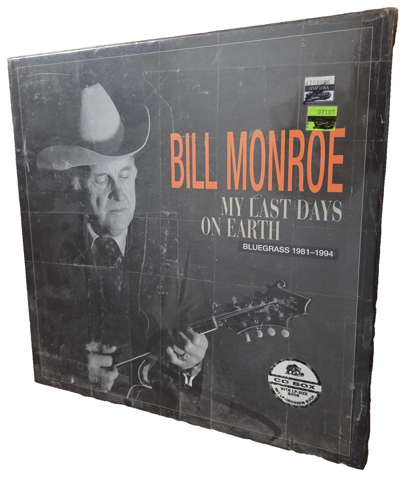 Sealed BILL MONROE MY LAST DAYS ON EARTH 1981 - 1994 BEAR FAMILY 8CD Box Set - Image 1 of 4