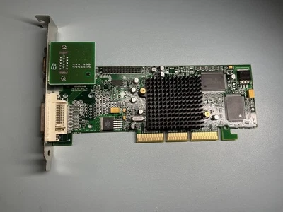 Matrox 7012-03 Rev. A G550 G55+MDHA32DR 32MB 64-bit DDR AGP 4X/8X Graphics Card - Image 1 of 2