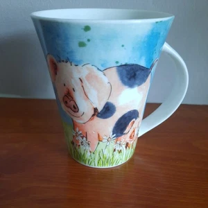 Churchill Schwein Becher Oink Oink bunt nie benutzt - Bild 1 von 6