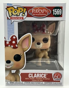 Funko Pop! Figurina in vinile Clarice #1569 Rodolfo la renna dal naso rosso (VEDI FOTO - Foto 1 di 7