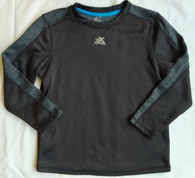 Camisa ZeroXposur Forrada de Vellón Cálida Rendimiento Capa Base LS Negra Niños M 10 12 Foto 1 de 3