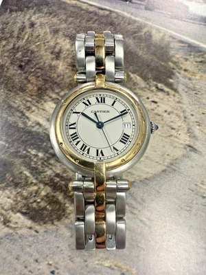 Ladies Cartier Cougar Steel And Gold Round 30mm Watch Ref: 183964 - Image 1 of 4