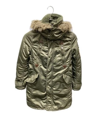 Abrigo N-3B Mods Talla M Cálido Azul Marino Militar Chaqueta de Bombardero Foto 1 de 4