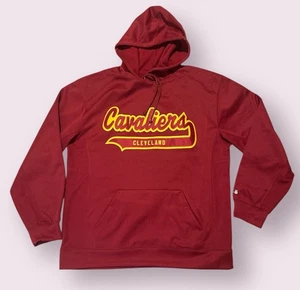 Badger Sport Cleveland Cavaliers Hoodie Herren L weinrot genäht Tackle Twill Logo - Bild 1 von 11