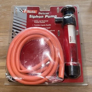 1st Auto Intake & Discharge Transfer System 3 in 1 Deluxe Siphon Pump NEW! - Picture 1 of 4