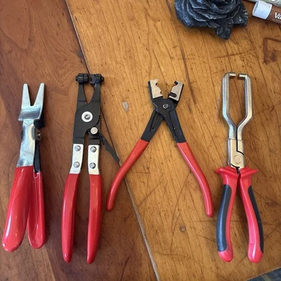 Hose Clamp Plier Set 4pc - Image 1 of 2