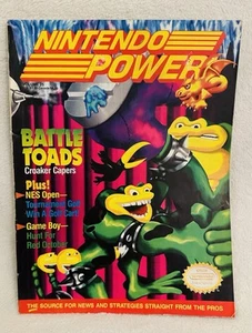 Nintendo Power Magazine Vol. 25 Battle Toads June 1991 NO POSTER - Picture 1 of 5