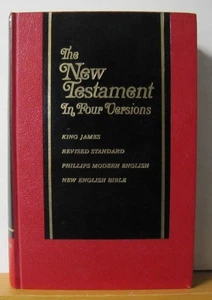 Bible study help:  New Testament in Four Versions 1970 hb - Christianity Today - Picture 1 of 1