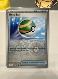 Nest Ball 084/091 Sv: Paldean Fates Reverse Holo - Picture 1 of 2