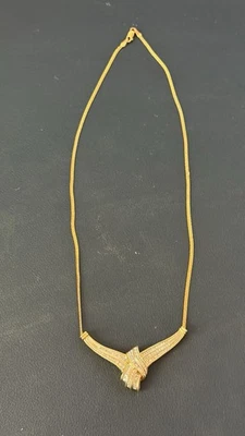 🌟9,83 gramos🌟 Collar DIAMANTE ORO AMARILLO MACIZO 14K - Grabado interior "14K" Foto 1 de 4