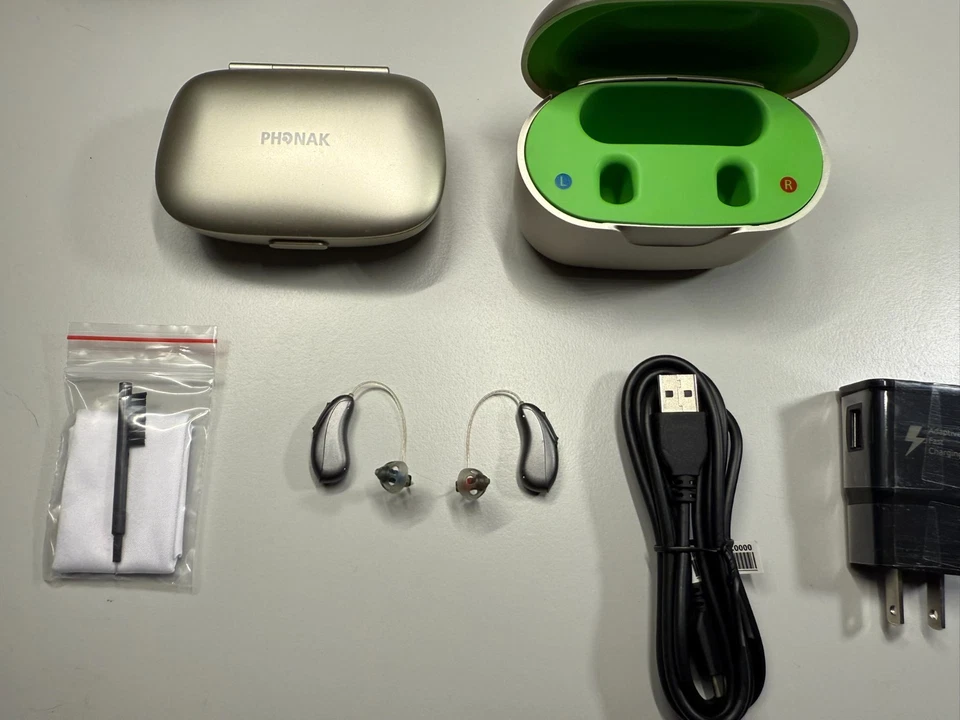 Phonak Audeo Lumity L90-R Wireless App control Direct streaming MFI+Charger - Image 1 of 1