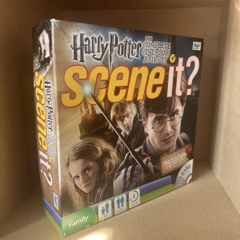 ScreenLife Scene It? Harry Potter The Complete Cinematic Journey Game - Image 1 of 1