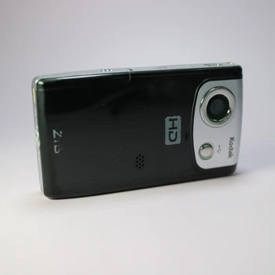 Kodak Zi6 Handheld HD Digital Camcorder Black Tested - Image 1 of 4