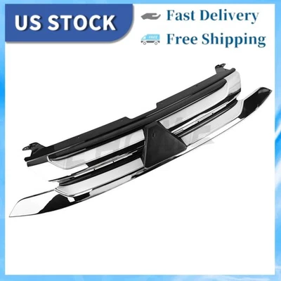 For 2016-2018 Mitsubishi Outlander MI1200264 Front Chrome Bumper Grille Foto 1 de 4