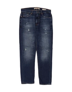 GUESS Mens James Relaxed Fit Tapered Jeans W32 L32 Blue Cotton DK48 - Picture 1 of 3