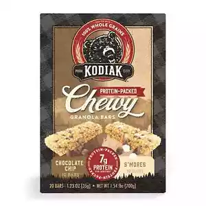 Kodiak Chewy Granola Bars, Variety Pack, 20 ct. - Picture 1 of 6