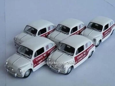 5 X FIAT SEAT 600 MODEL VAN ASISTENCIA SERVICE 1:43 SCALE SOLIDO 500 CAR K8 - Image 1 of 4