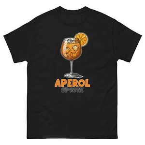 Aperol Spritz Drink Delicious Popular Beverage T-Shirt - Picture 1 of 13