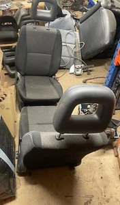 JIMNY CLOTH FABRIC FRONT SEATS 98-18 SUZUKI SEAT DRIVERS PASSENGER WITH HEADREST - Picture 1 of 7