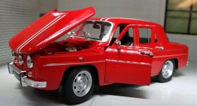 Renault R8 Gordini 1964 Detailed Welly NEX Model Car Red 24015 G LGB 1:24 Scale - Image 1 of 4