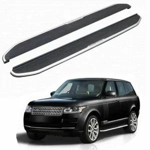 2PCS Running Boards Side Step Nerf Bars Fits For Range Rover L405 SWB 2013-2021 - Imagen 1 de 4