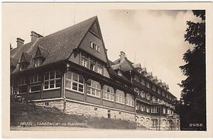 Foto AK PUSTEVNÁCH Pustevny um 1930 Hotel TANECNICA    ( 1197 - Bild 1 von 1