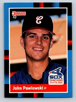 John Pawlowski 1988 Donruss #457 Chicago White Sox RC - Image 1 of 2