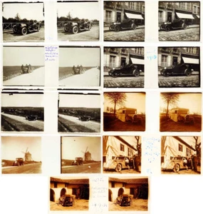 photographies 9 STÉRÉOS VOITURES entre  1910 - 1930 - Imagen 1 de 19