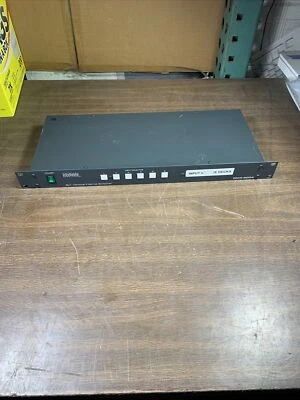 OCEAN MATRIX OMX-9004 6X1 COMPOSITE VIDEO STEREO AUDIO SWITCHER - Image 1 of 4