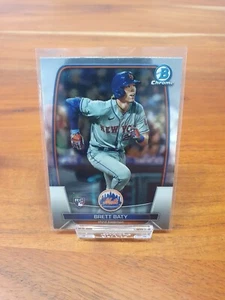 2023 Topps Bowman Chrome Brett Baty New York Mets #15 Rookie-Karte - Bild 1 von 2