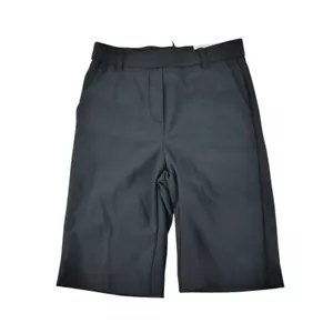 Bermuda Nicole Miller New York classici neri look sartoriale taglia XS - Foto 1 di 9