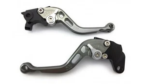 Coppia Leve Corte Titanio CNC Freno e Frizione DUCATI ST4 916 996 S2 1998-2002 - Picture 1 of 8