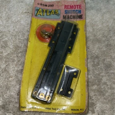 1 Pack Atlas HO Scale Remote Switch Machine #RSM-250 (HO/N Scale), NEW, USA - Image 1 of 4