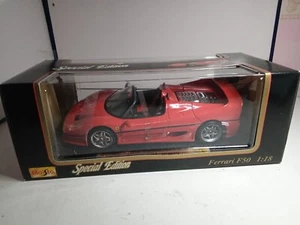 Maisto 1/18 Ferrari F50 1995 Strappee Near Mint in Box Cy A5 - Bild 1 von 8
