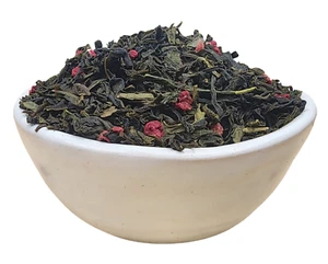 Bohemian Raspberry  | Green Tea | Organic Ingredients | Loose Leaf Tea - Picture 1 of 5