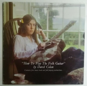 David Cohen – How To Play Folk Guitar 1976 UK LP - Imagen 1 de 5
